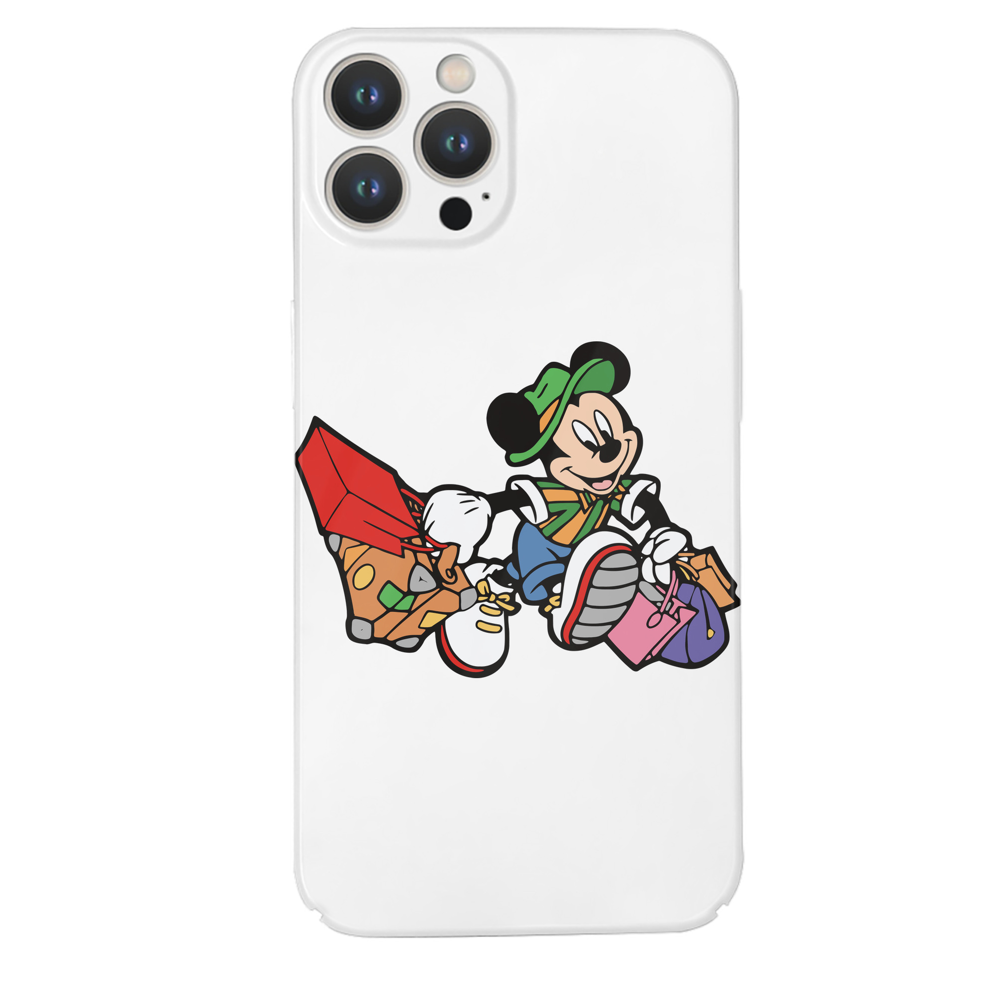 （画像用） ミッキーマウス Mickey Mouse 【iPhone 14シリーズ対応】ハードケース